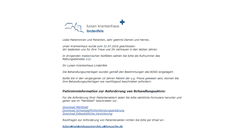 Desktop Screenshot of luisen-krankenhaus.de